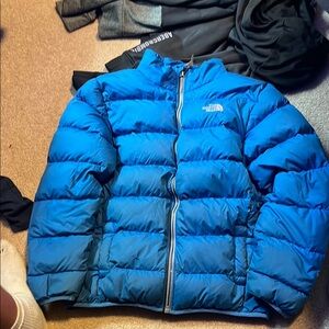 The North Face Kids Vibrant Blue Puffer Jacket